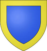 The coat of Arms of the village of Rennes-le-Château in France